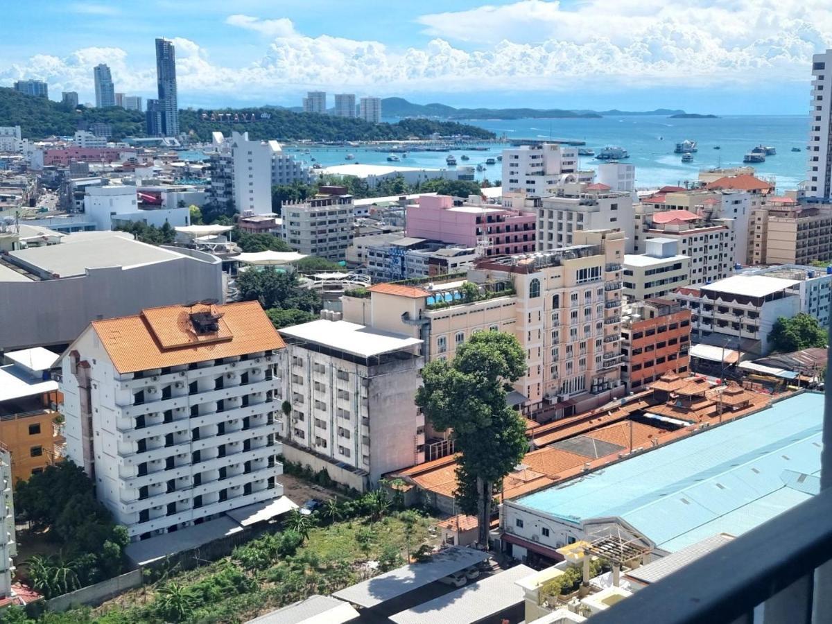 The Base Condo Center Of Pattaya Rooftop Swimming Pool Екстериор снимка